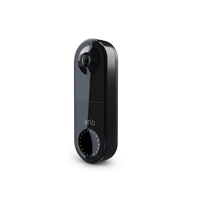 Arlo Video Doorbell | HD Video Quality, 2-Way Audio, Package Detection | Motion Detection and Alerts | Built-in Siren | Night Vision | Easy Installation (Existing Doorbell Wiring Required) | AVD1001B