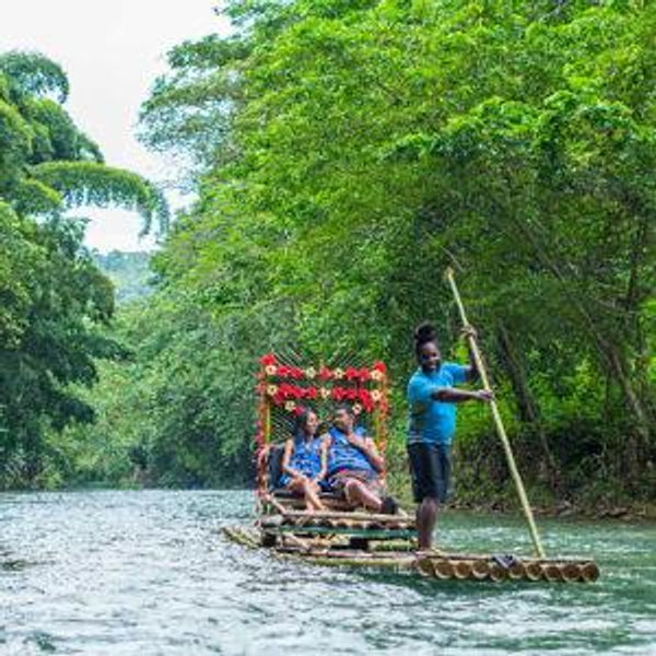 Bamboo river rafting & atv experience