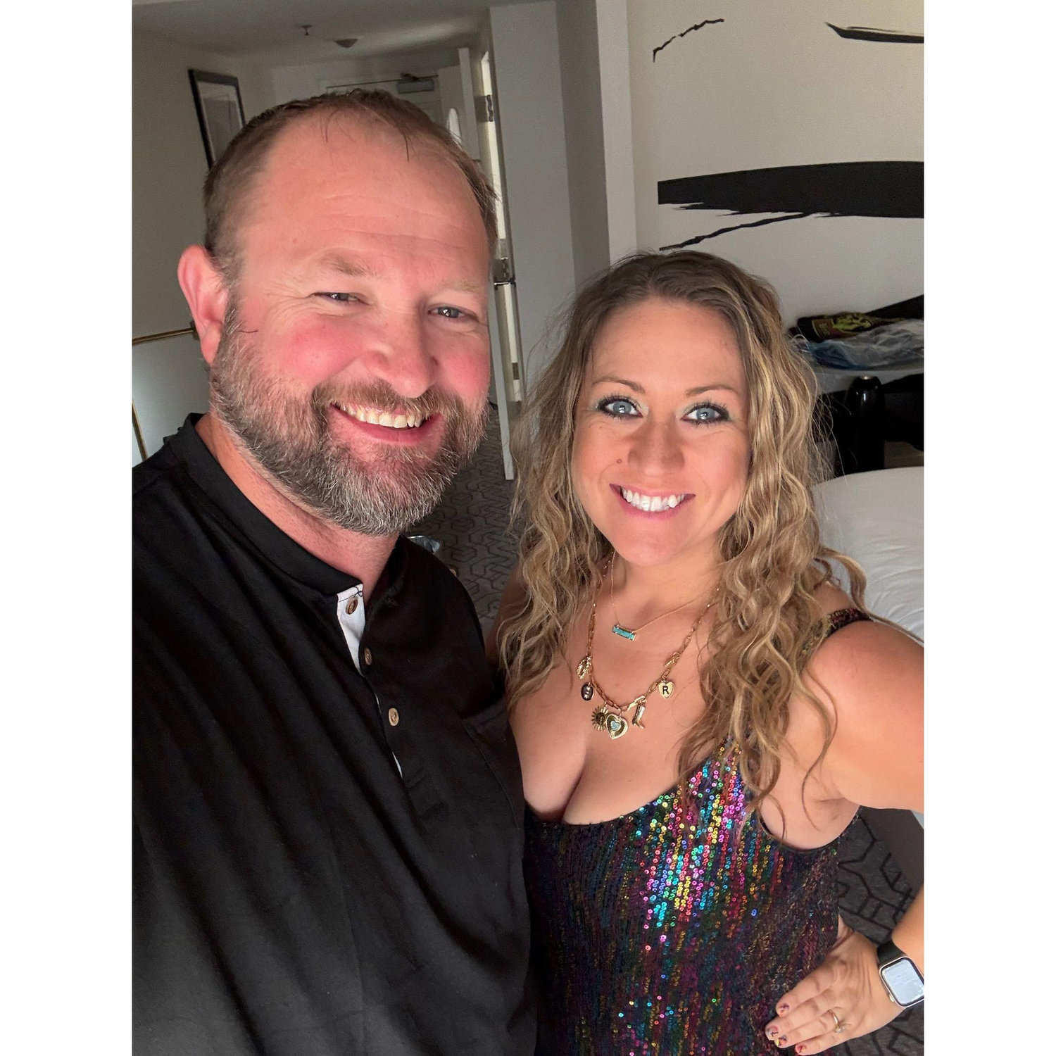 Enjoying our first trip to Vegas together!