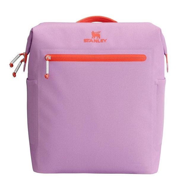 Stanley All Day Madeleine Backpack Soft Cooler 20 Can Cooler with Handle and Shoulder Straps Insulated Travel Bag with Zipper BPA-Free