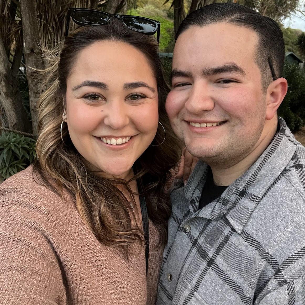 Our first picture together on our second date.