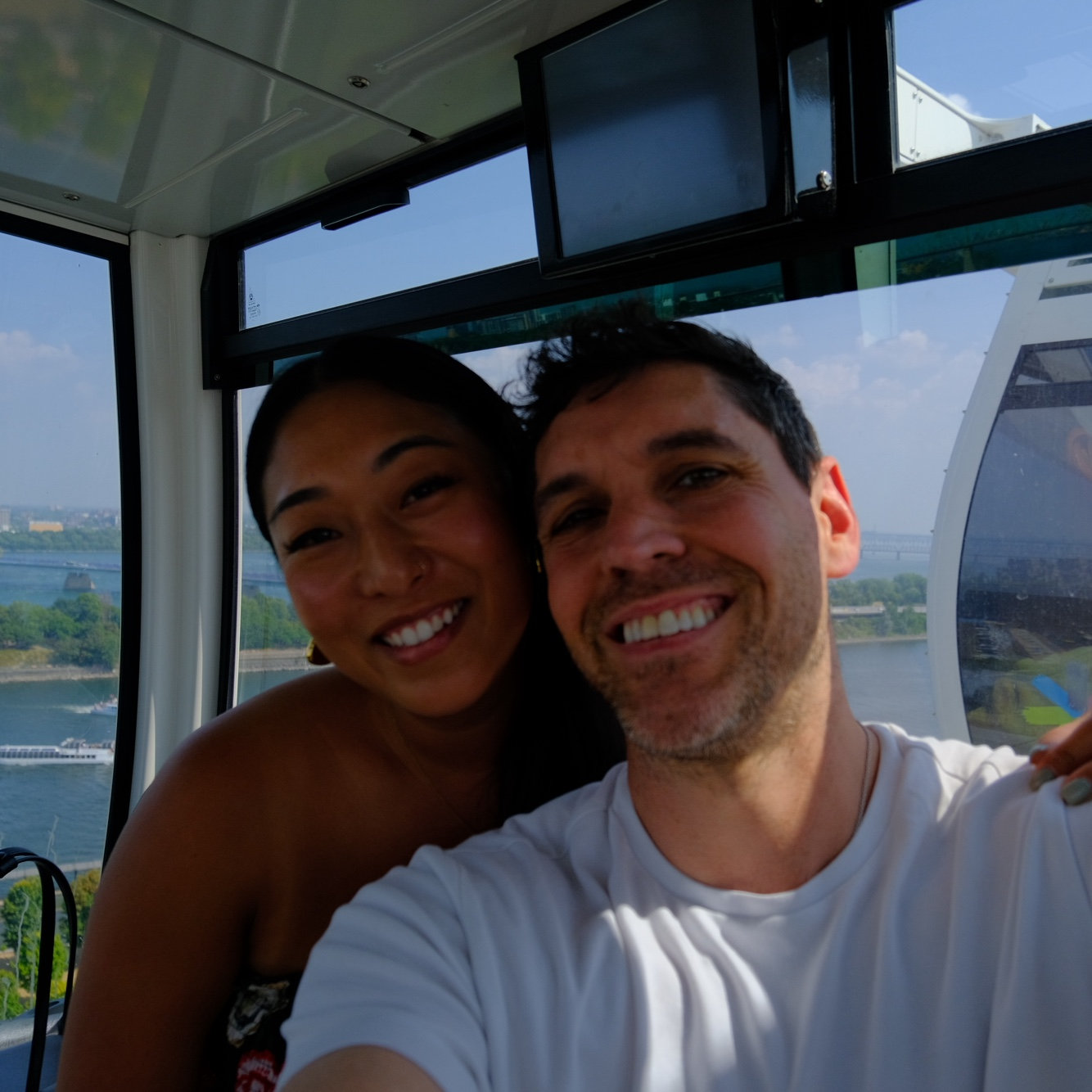Ferris wheel in Montreal