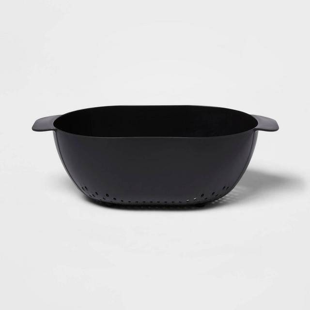 Plastic Colander Black - Room Essentials™
