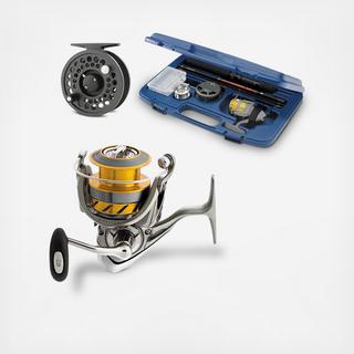 Revros Spinning Executive Travel Pack Fly Fishing Combo