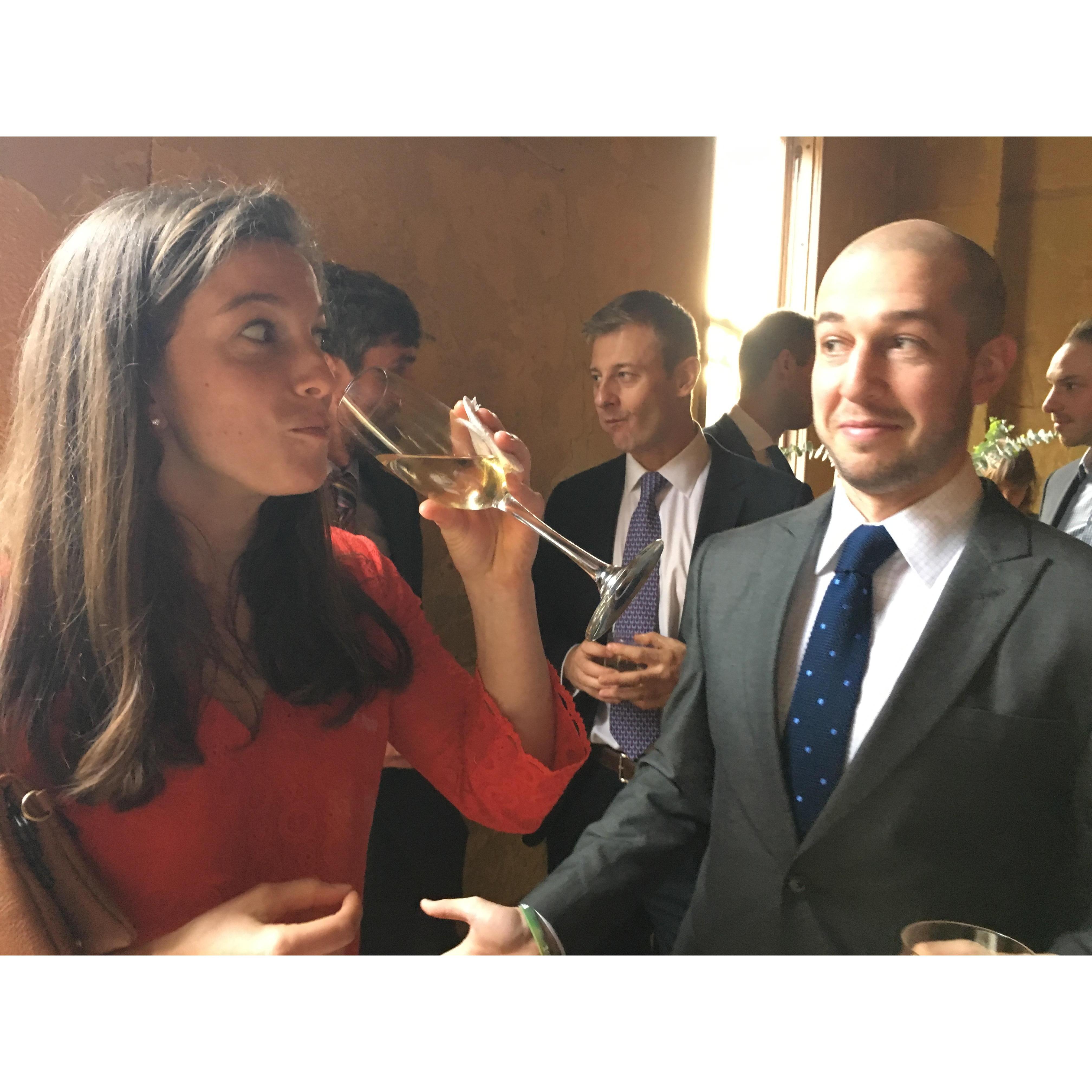 We got all dressed up for Josh's 30th birthday... and went to Dan Clayton's wedding! Thanks again for the party guys!