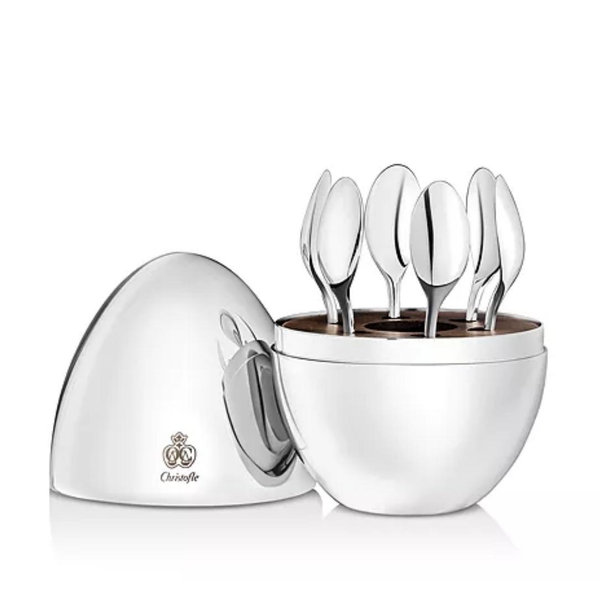 Christofle Mood Espresso Spoons, Set of 6
