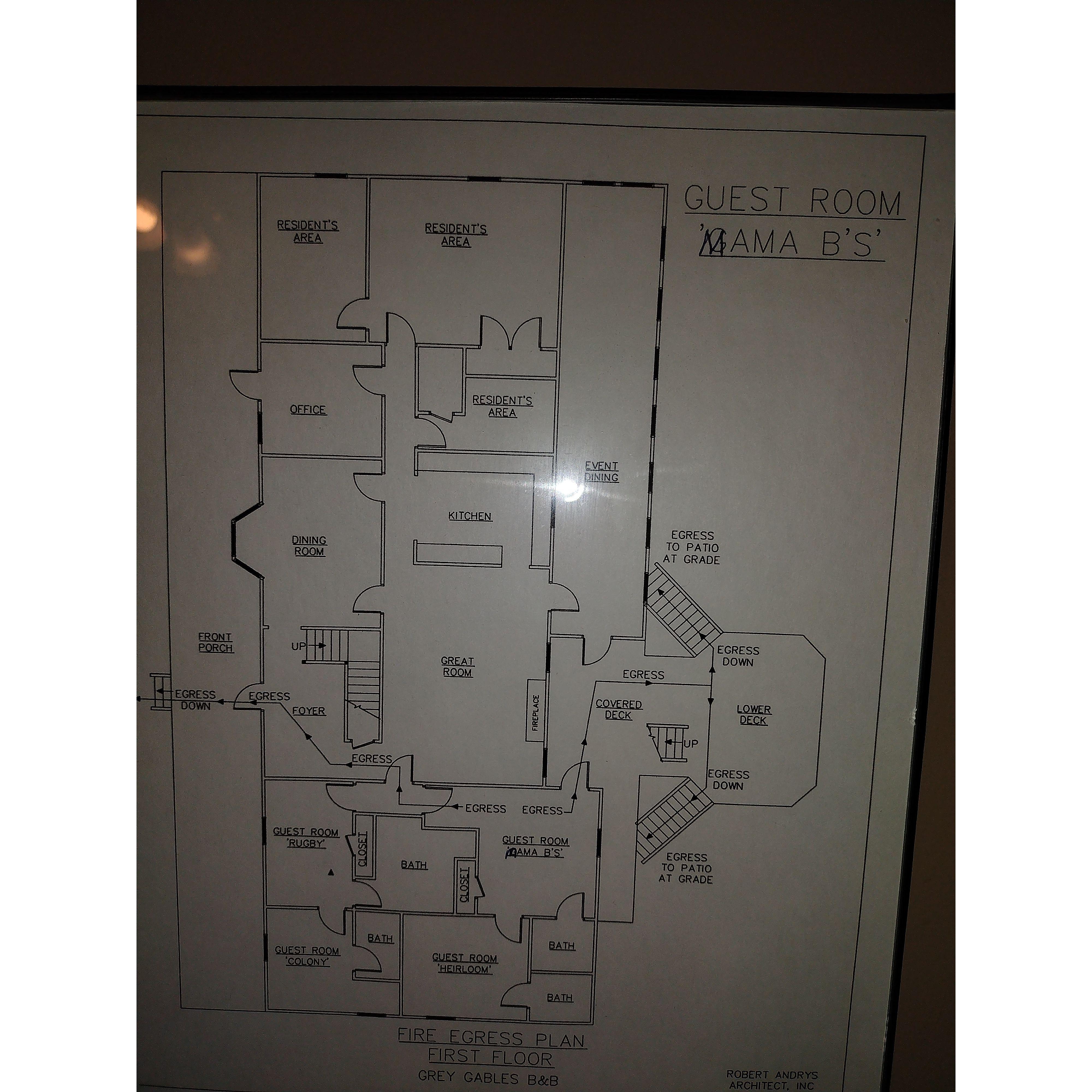 first floor rooms