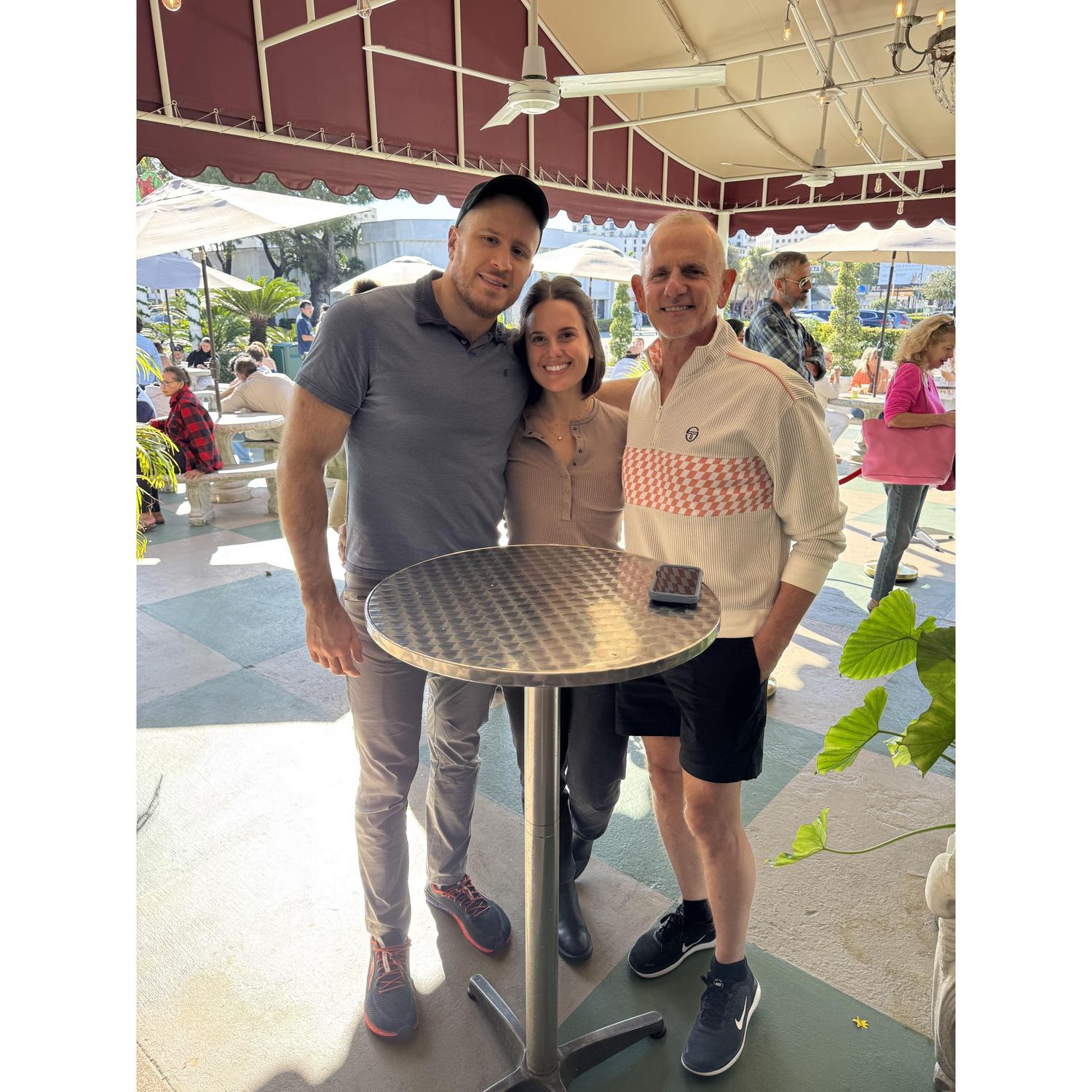 Versailles for lunch in Miami, December 2024