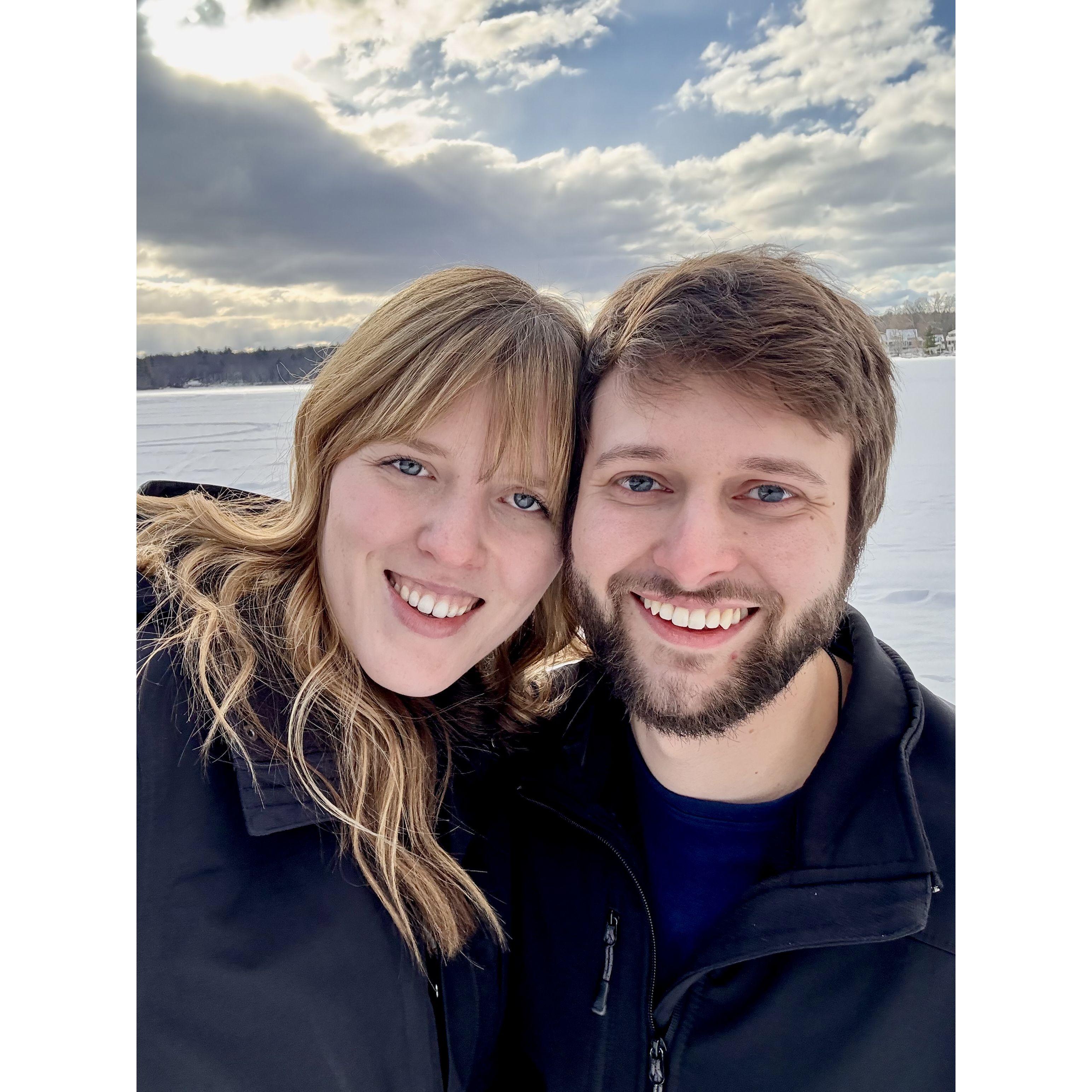 Taken right after Bradley proposed