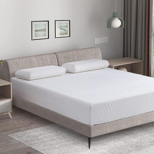 EGO Full Size Mattress, 10 inch Gel Memory Foam Mattress for a Cool Sleep, Bed in a Box, Green Tea Infused, CertiPUR-US Certified, Made in USA