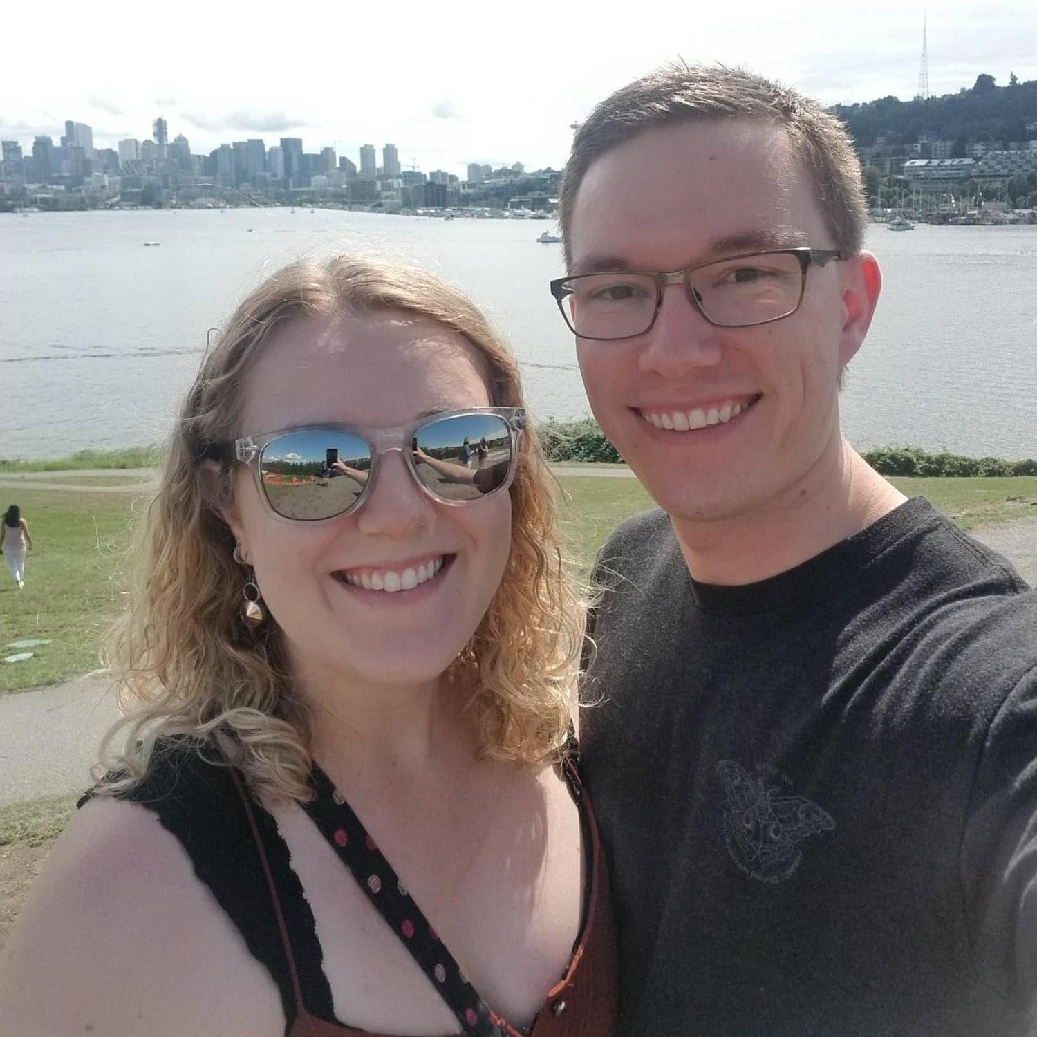 Picnic in Gas Works Park, Seattle (August 2019)