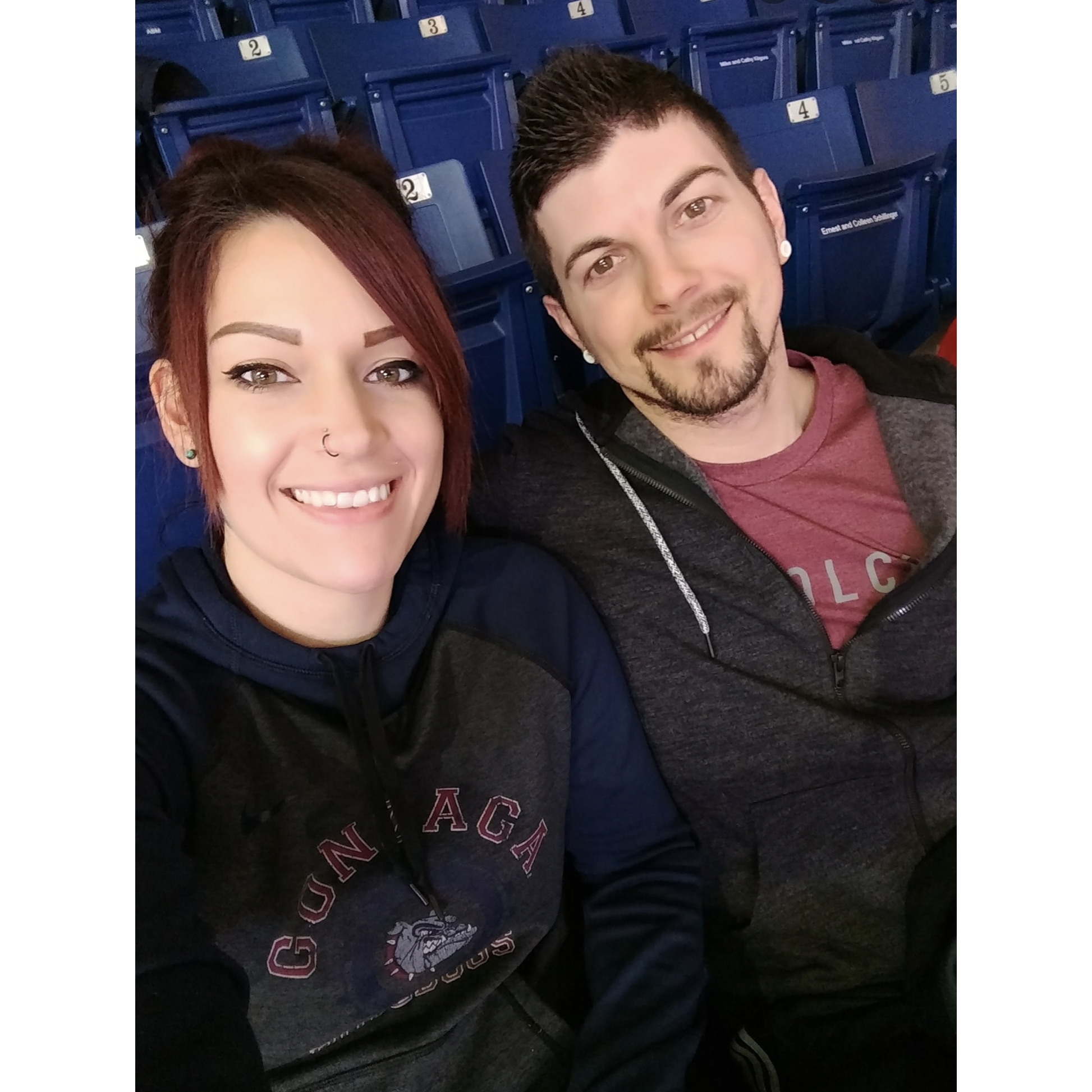 First Gonzaga Game Feb '19