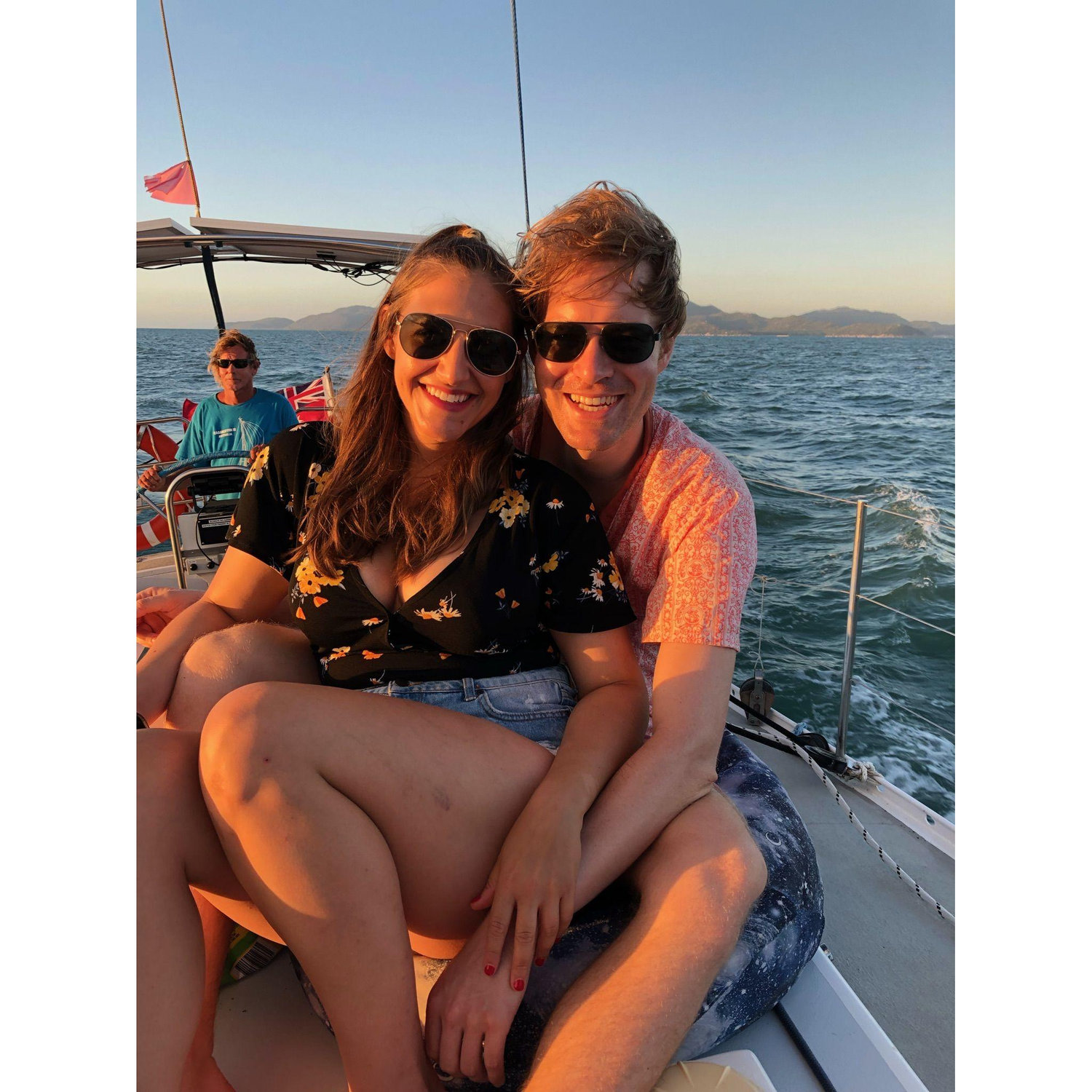 Sunset sailing in Townsville