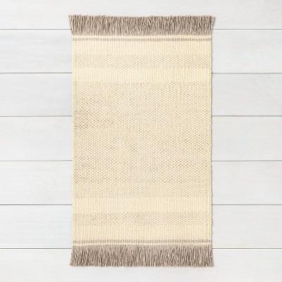 2'x3' Jute Rug Gray - Hearth & Hand™ with Magnolia