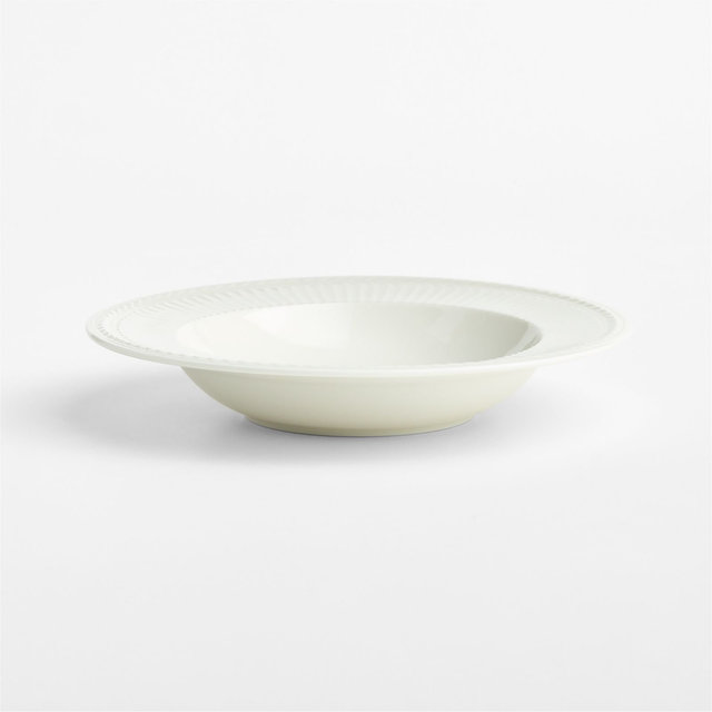 Cotswold Cream Porcelain Low Bowl