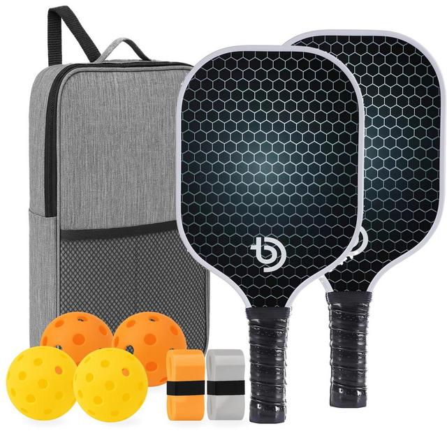 Fiberglass Pickleball Paddle Set – USAPA Approved Pickleball Paddles for Beginners & Adults