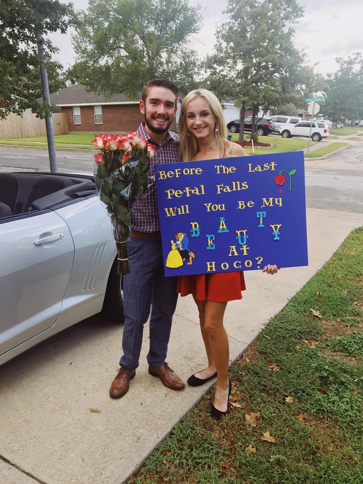 The first homecoming proposal!
September 4th 2018.