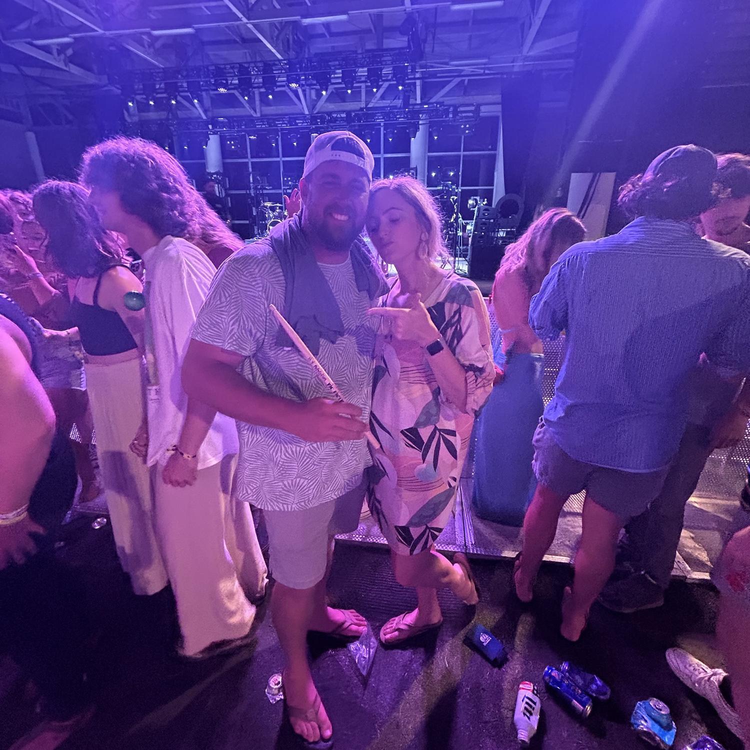 Catching Rebelution’s drumstick. OBX 7/23