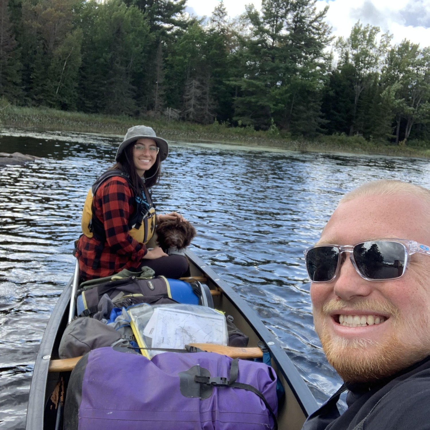 Joey's first camping trip Grundy Lake 2021