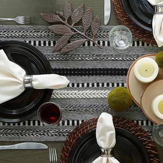 Braided Stripe Table Runner