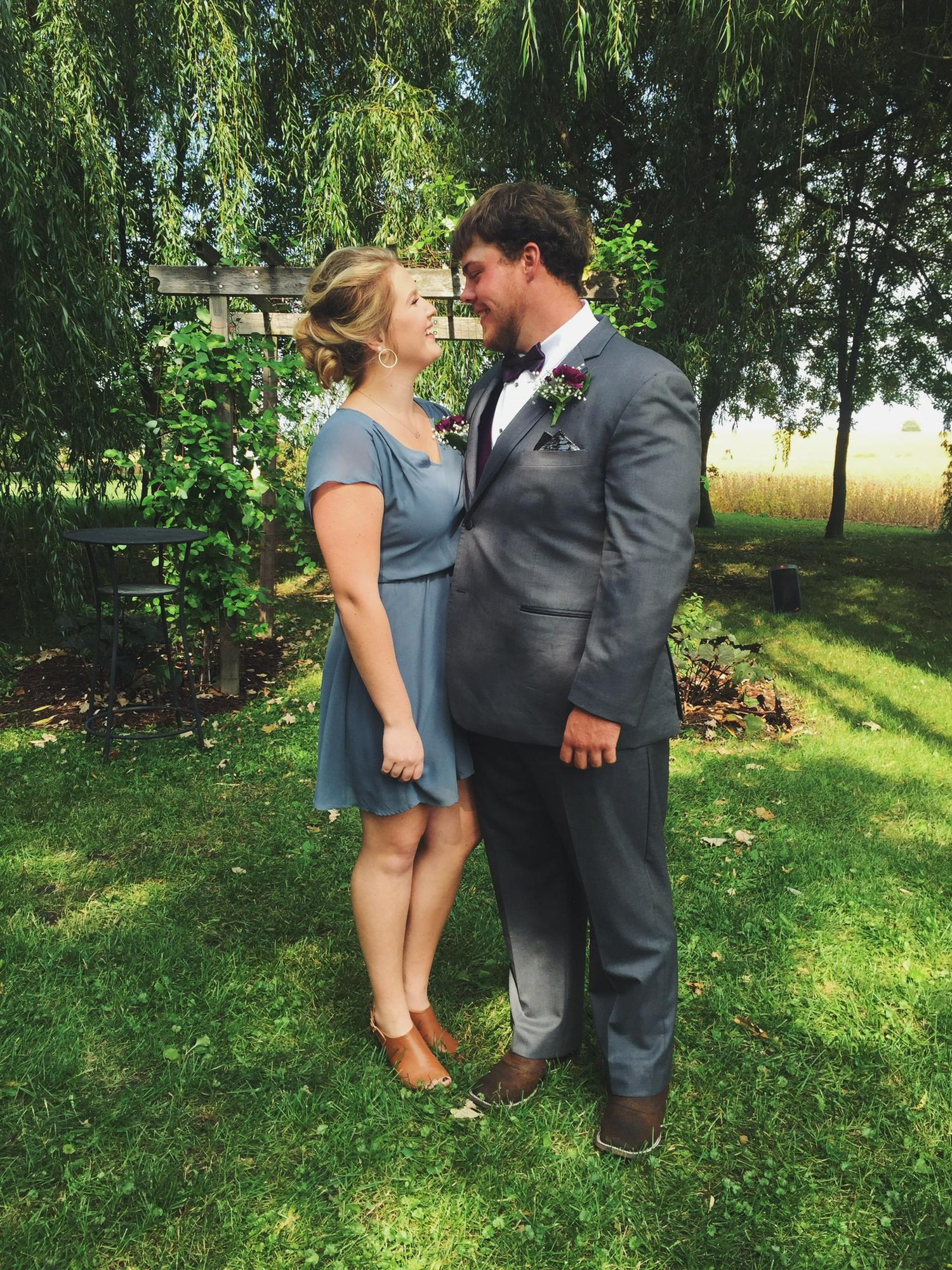 Sumner claims this is the look he gives me when Mikayla makes her moms famous Mac and Cheese.