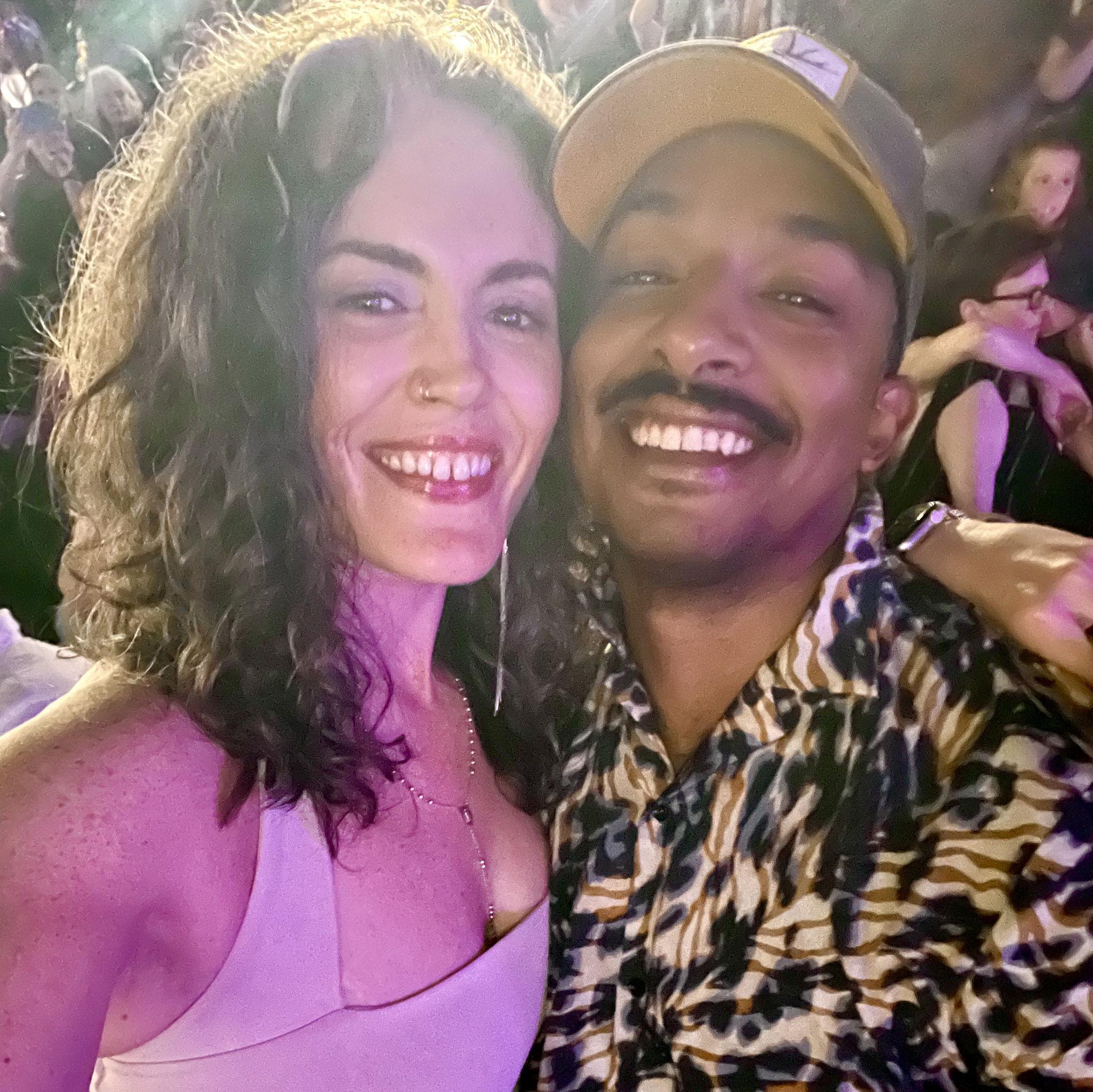 Our first concert together - Janet Jackson!