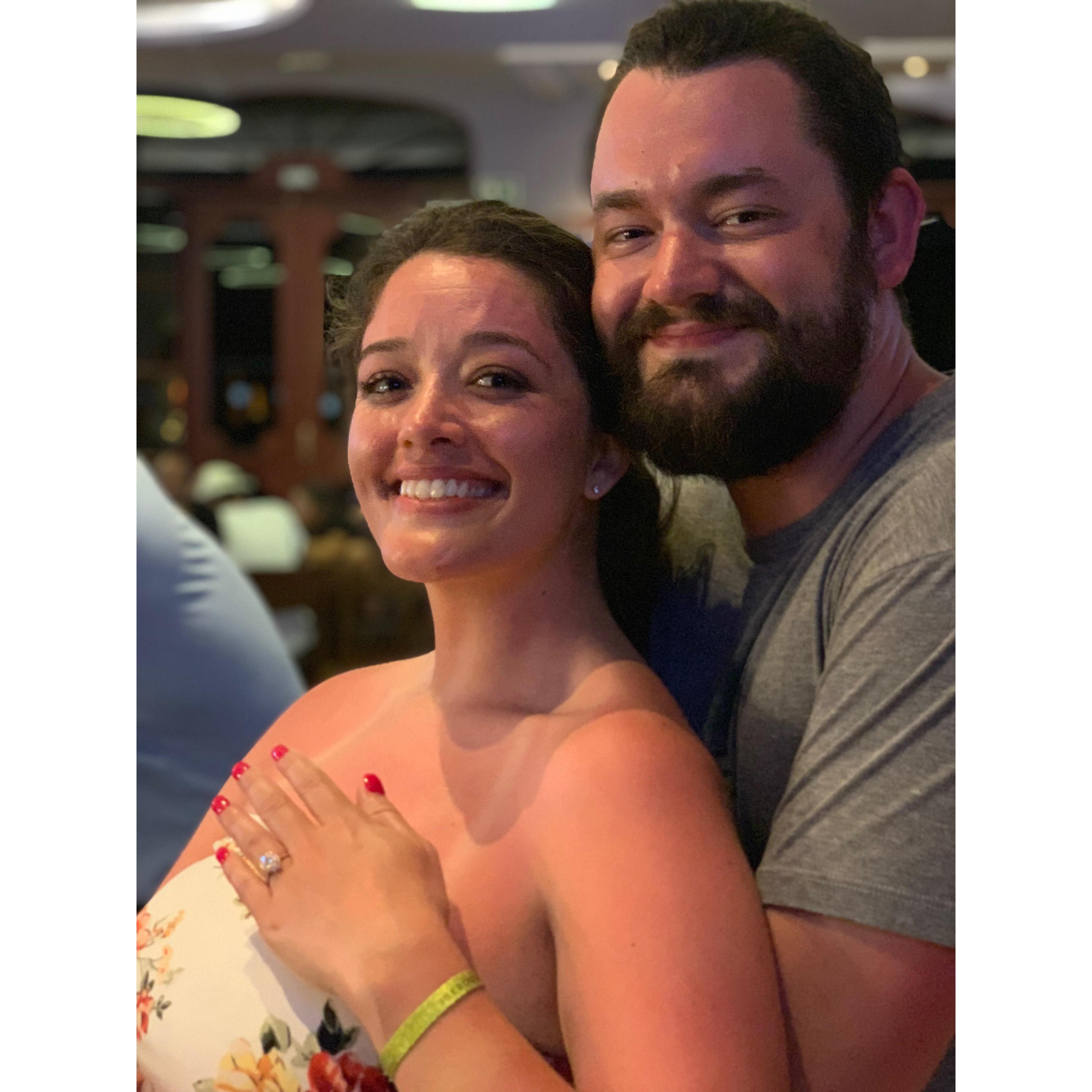 Engaged in Mexico!