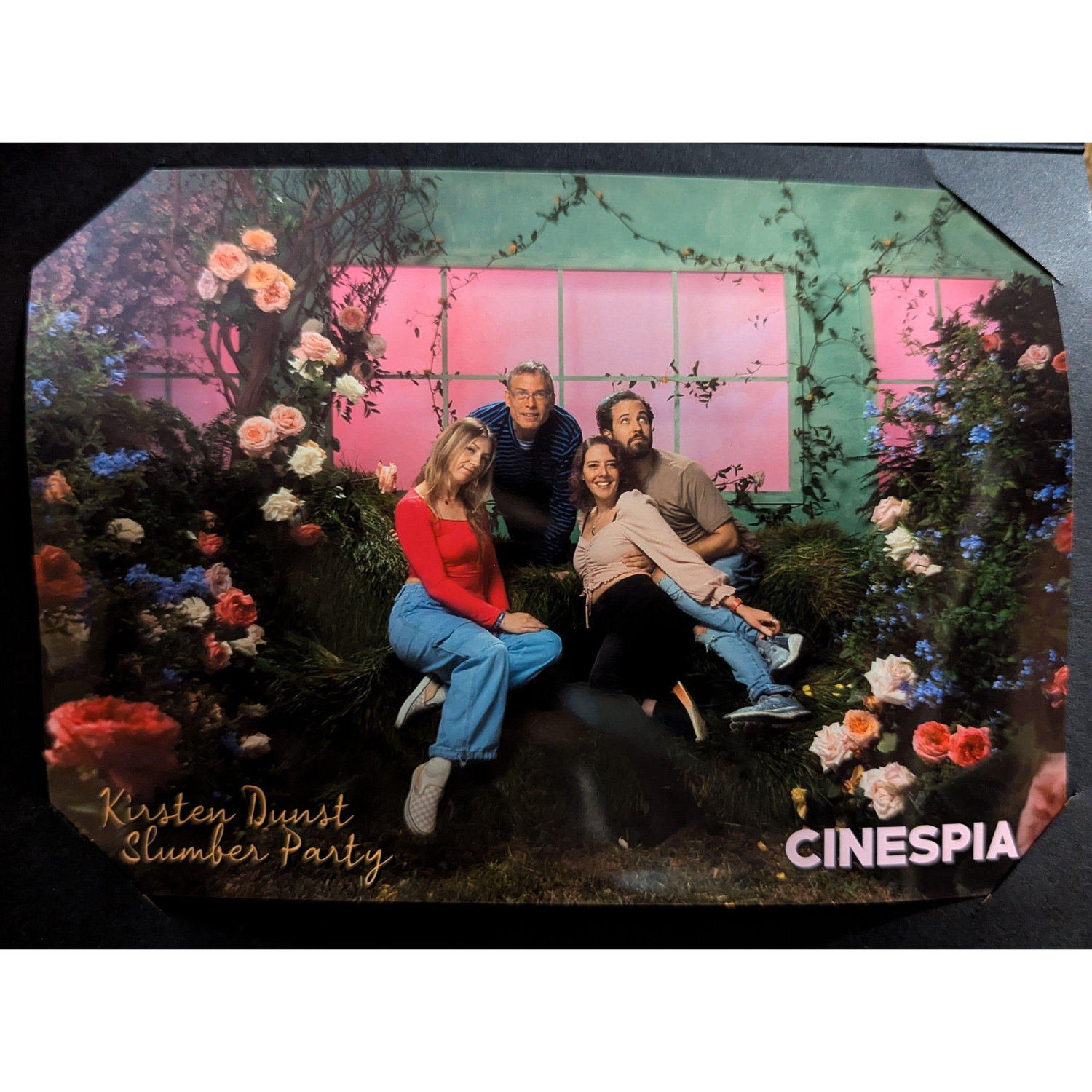 Being silly with Shelley at Cinespia's "Kirsten Dunst Slumber Party" , 2024
