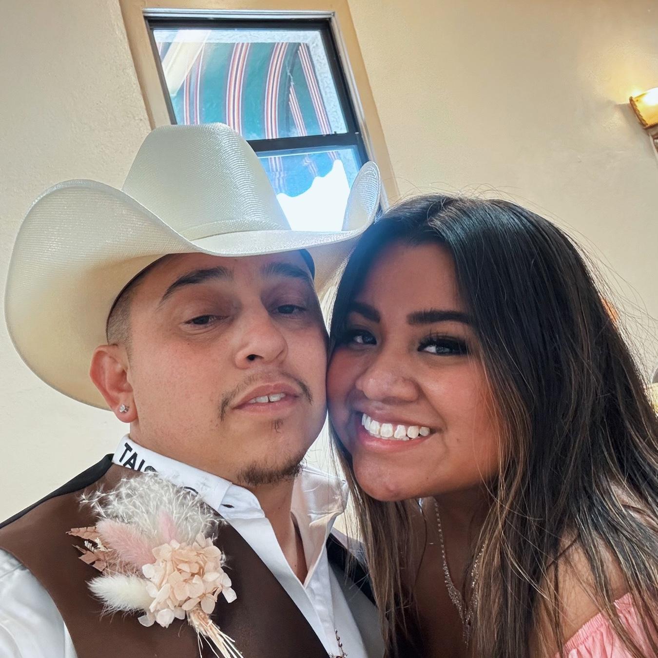 Attending a wedding.
