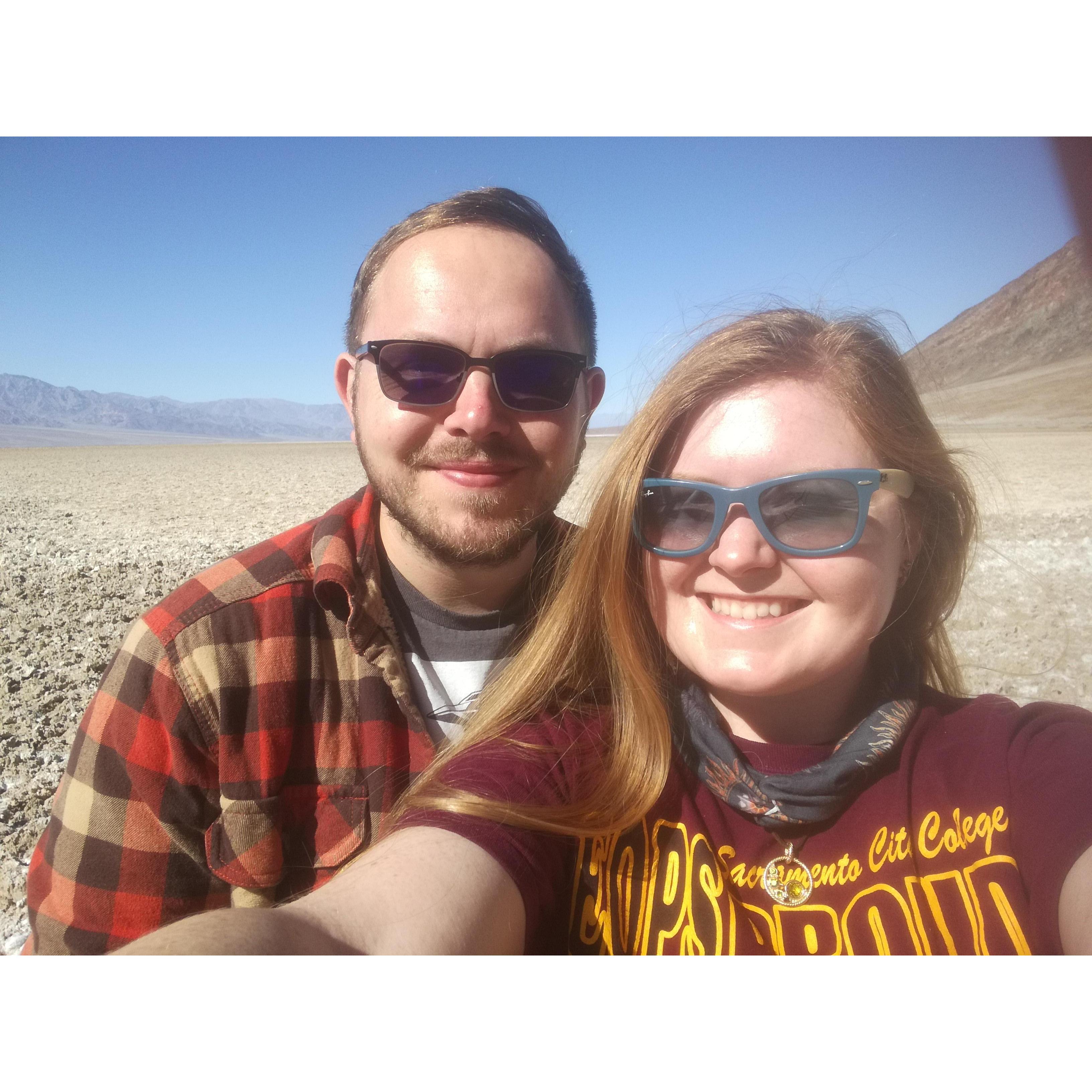 Badwater Basin in Death Valley!