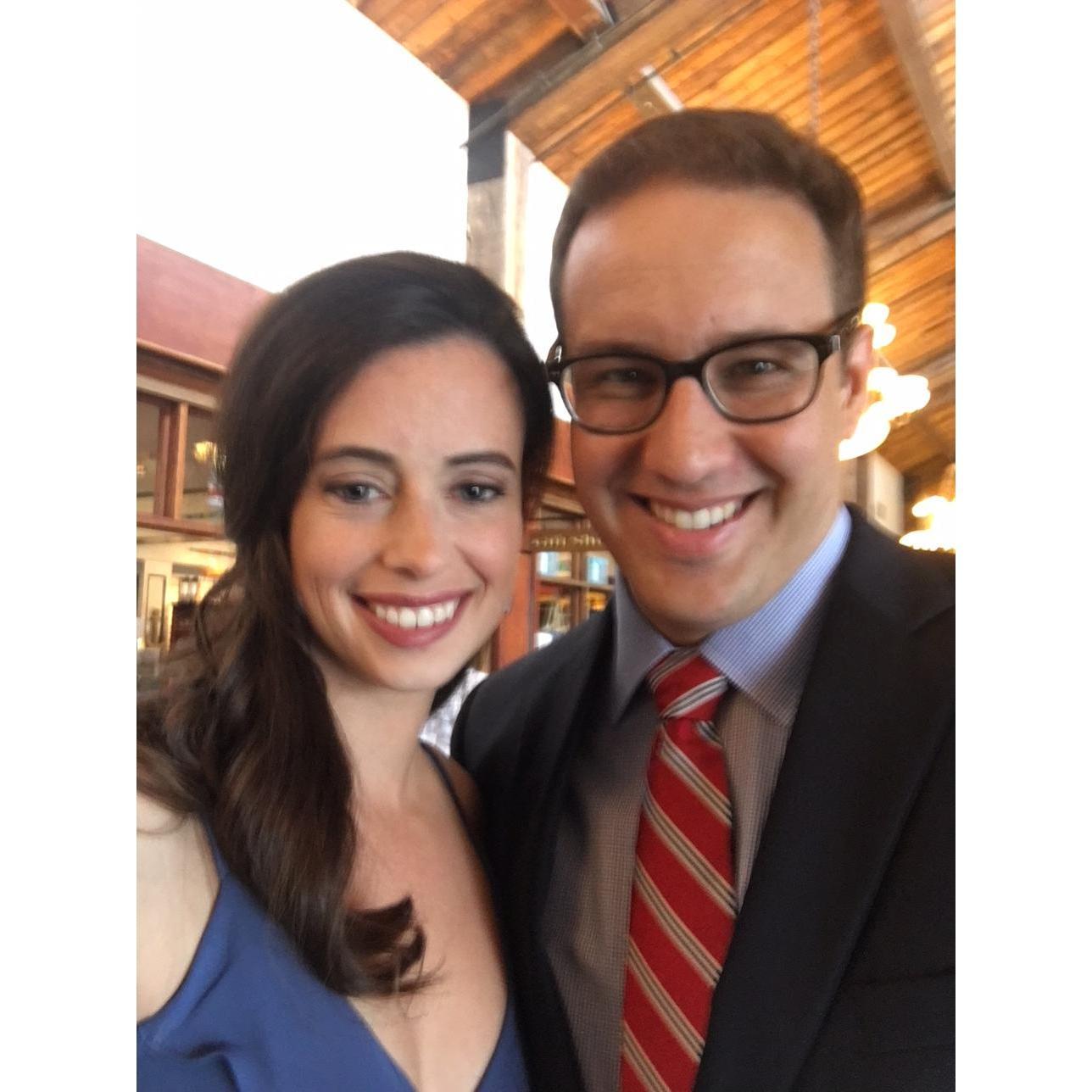 Celebrating Taryn's college friends', Lindsey and Alex, wedding in Rockport, Maine in June.  
Fun fact: Lindsey and Alex got married 1 year from the day Taryn and David will be getting married