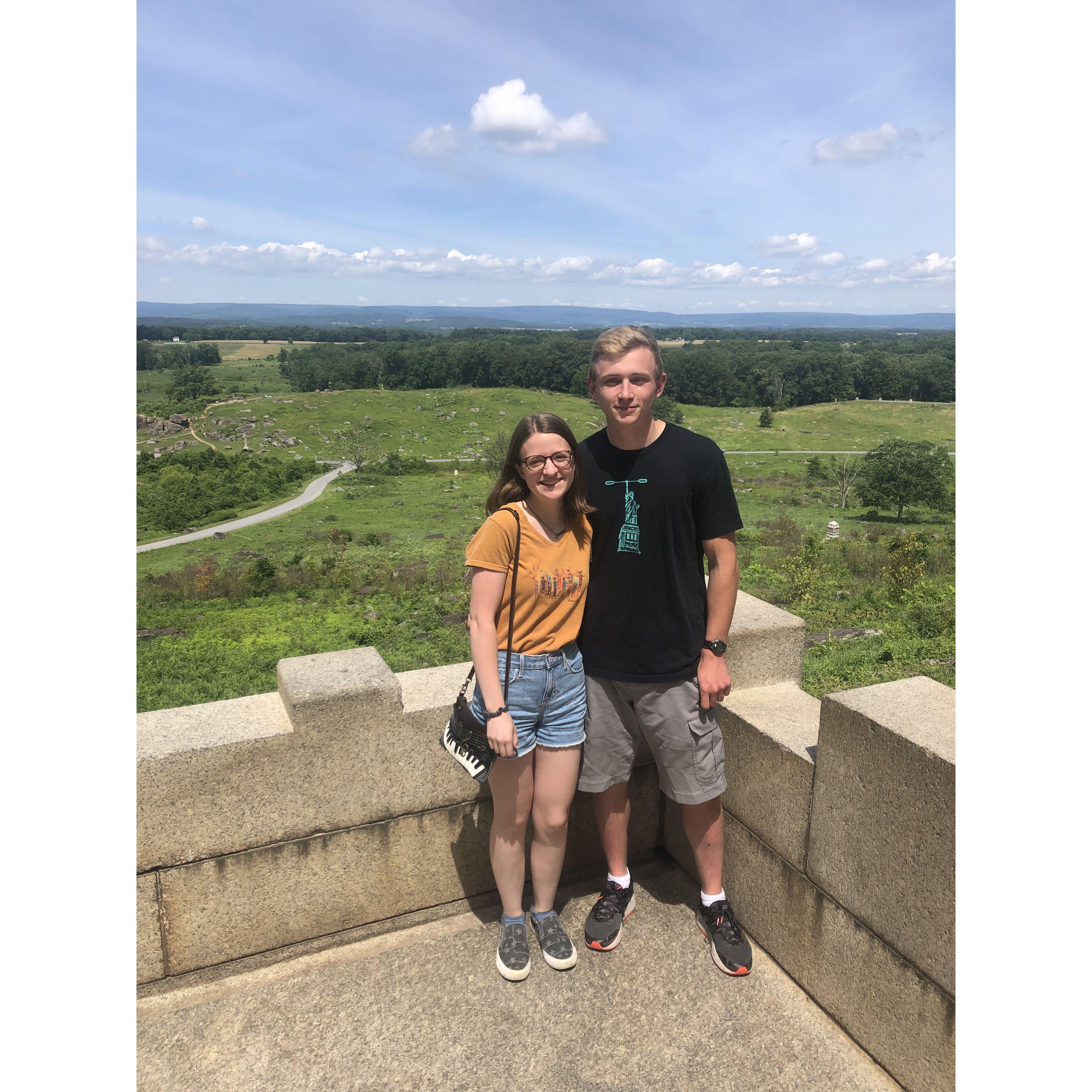 Day trip to Gettysburg.