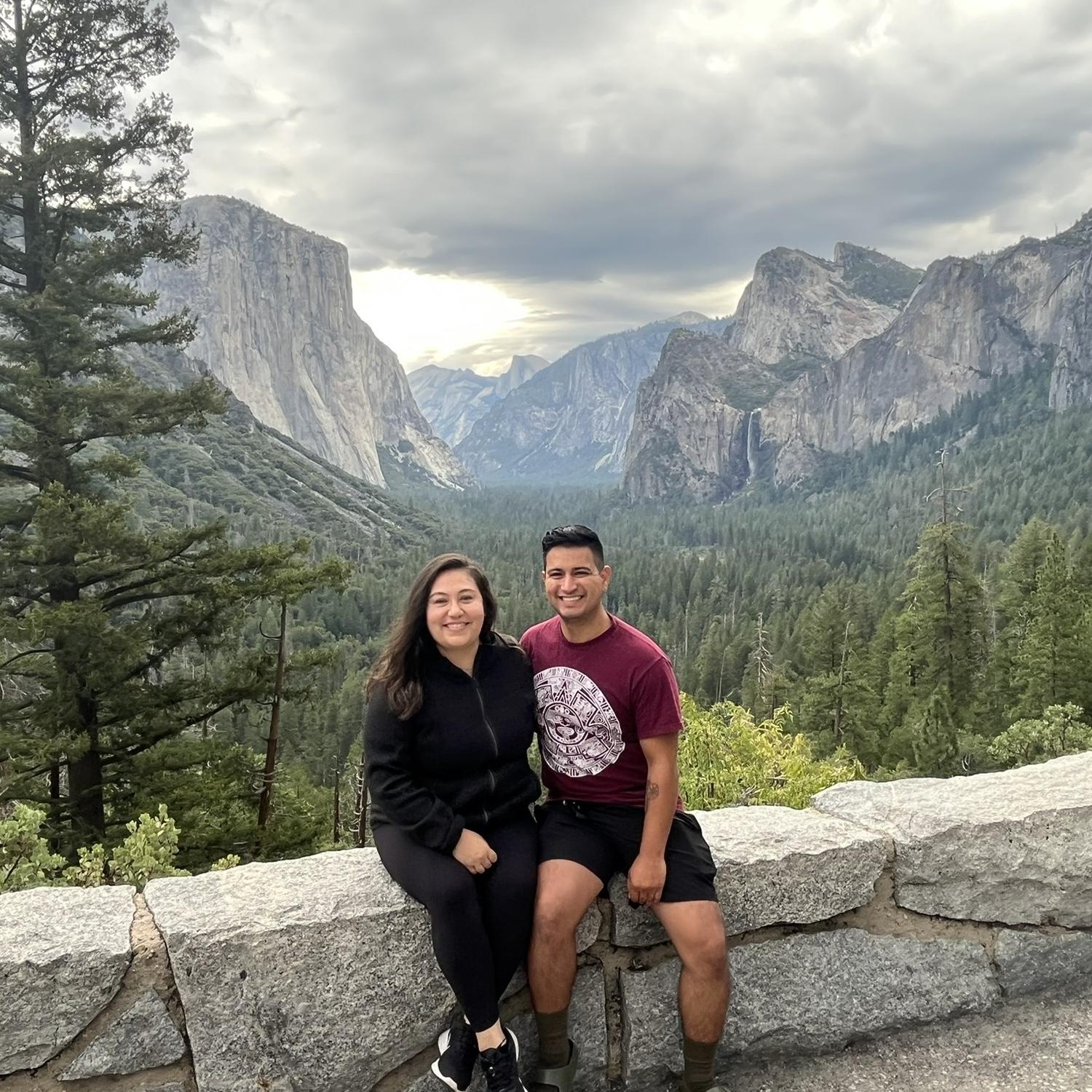 First time visiting Yosemite together (September 2024).
