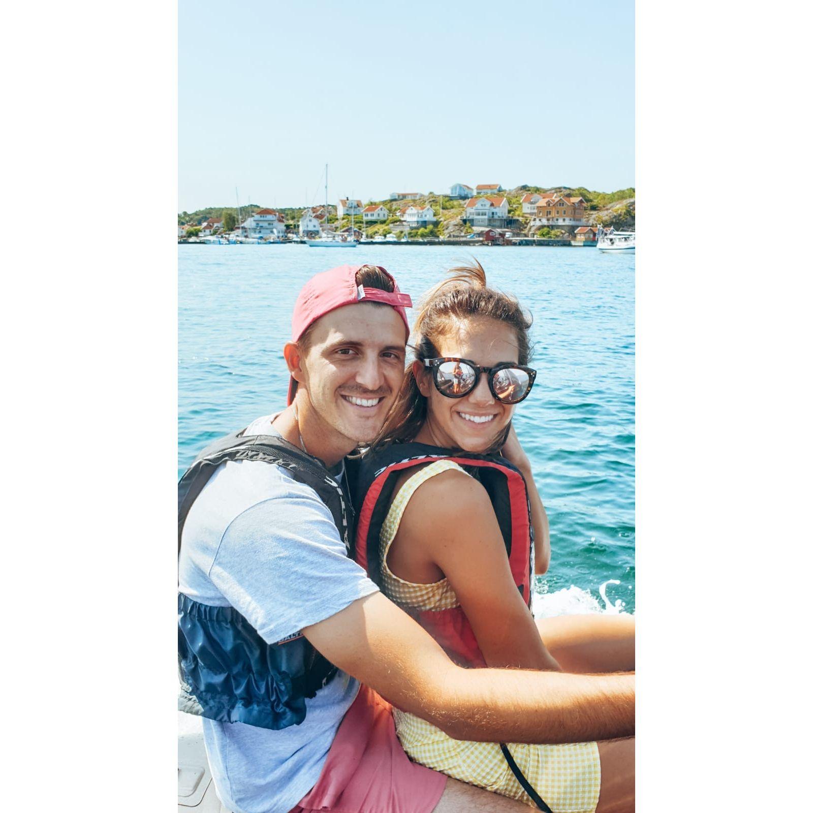 Hayden's first visit to Sweden 2019