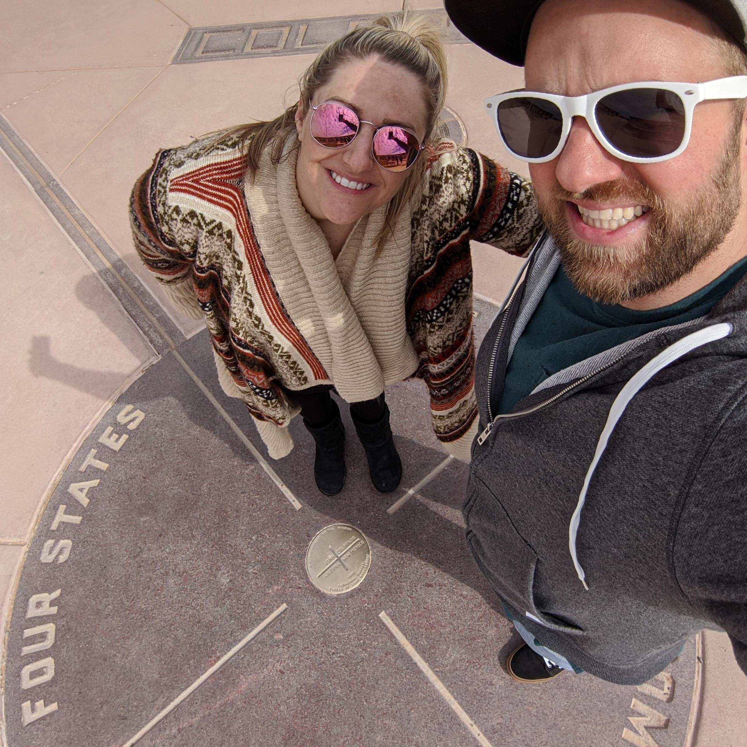 Driving through the Four Corners