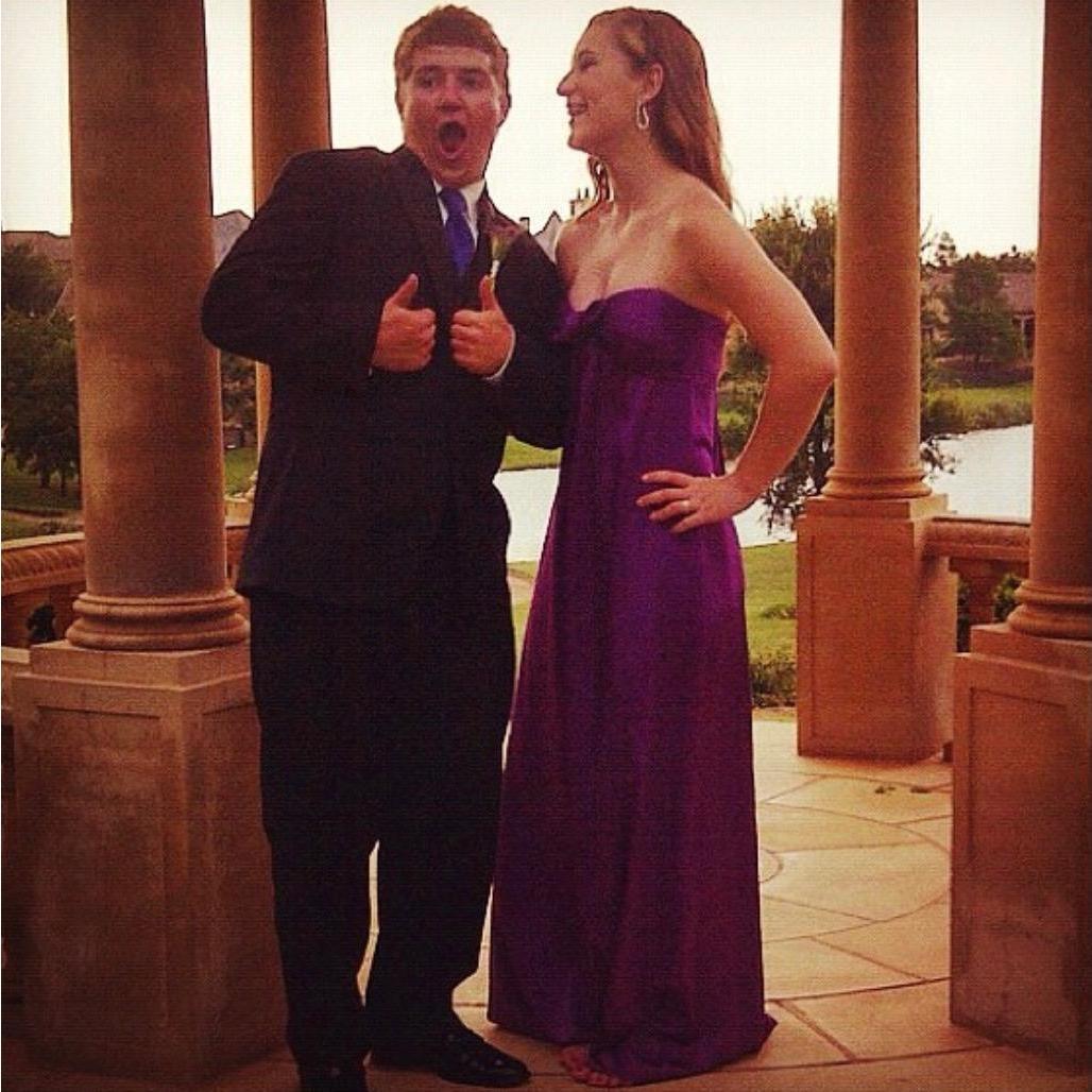 2012 - Clark and Rebekah's first prom together their Junior year of high school