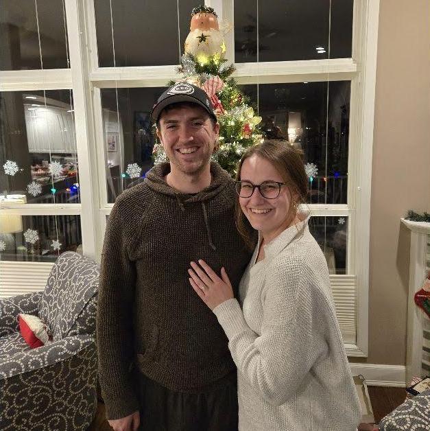 Our First Christmas Engaged