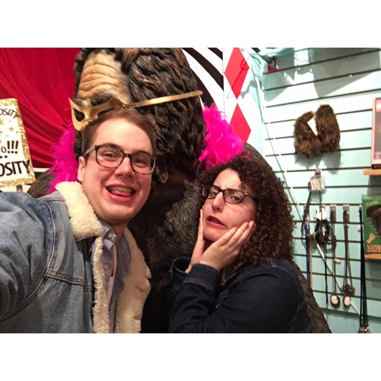 We go on some weird dates...