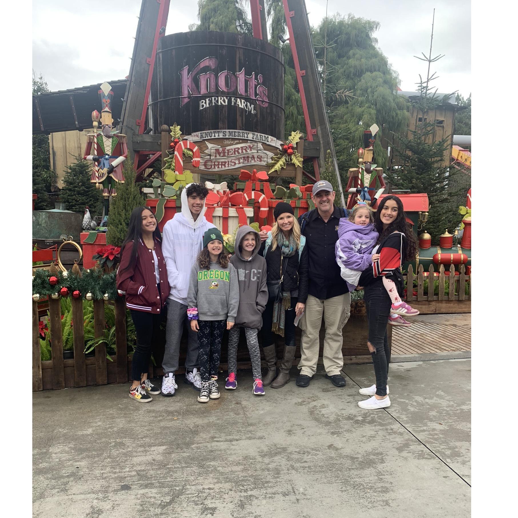 Vayda’s 6th birthday at Knotts