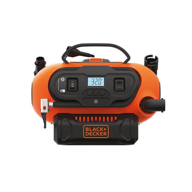 BLACK+DECKER 20V MAX Cordless Tire Inflator, Cordless Corded Power, Tool Only (BDINF20C)