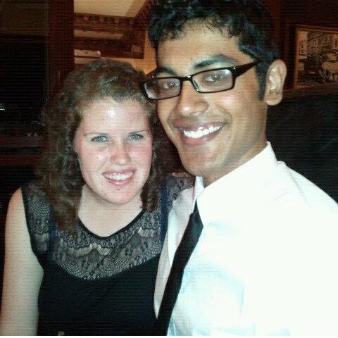Laine and Tom celebrating graduating from UAlbany. May 2011. UA...UKNOW!