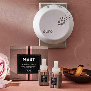 Rose Noir & Oud Pura Diffuser Refill, Set of 2
