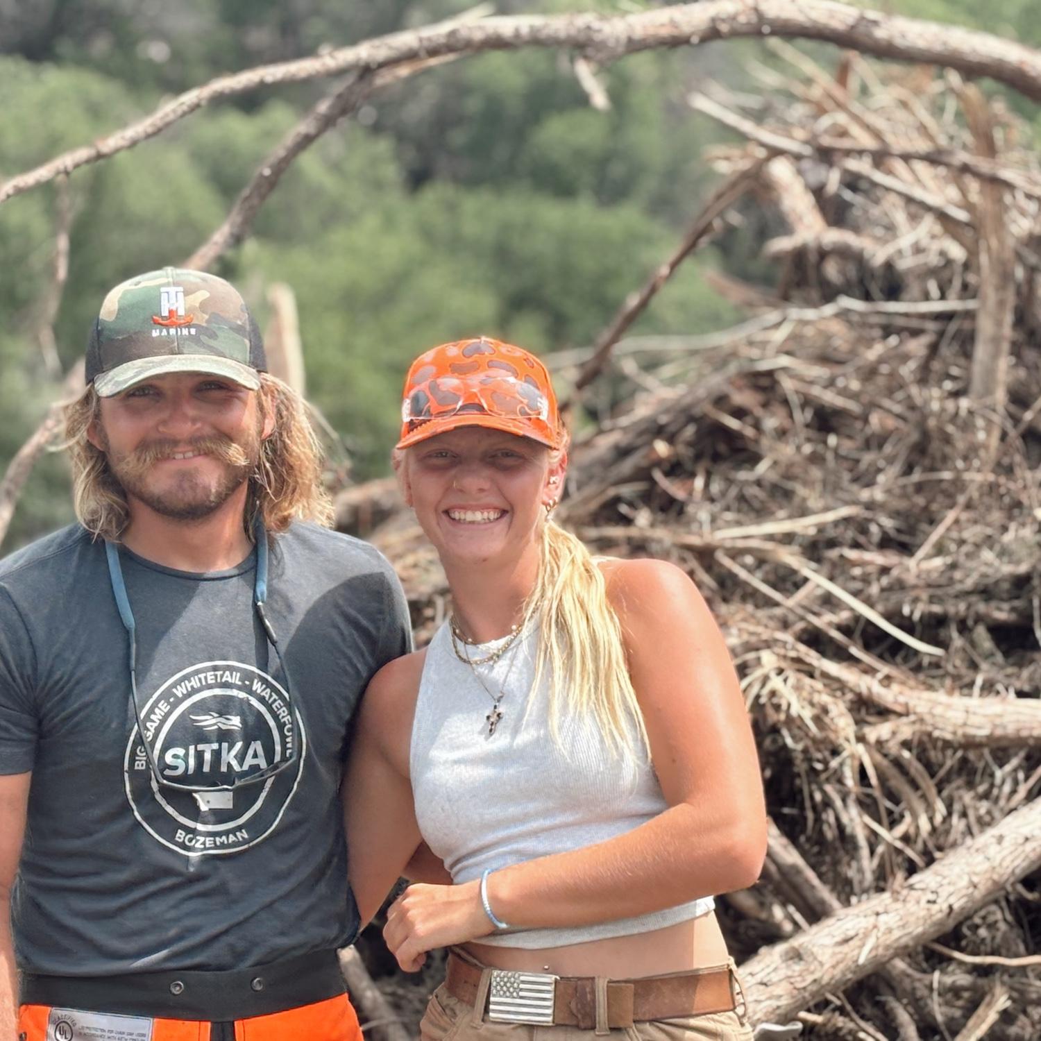 Within a month of us officially being a couple, God equally convicted us both with the desire to head to Texas and respond to the Hill Country flooding. (I also got food poisoning on the way down.) -S