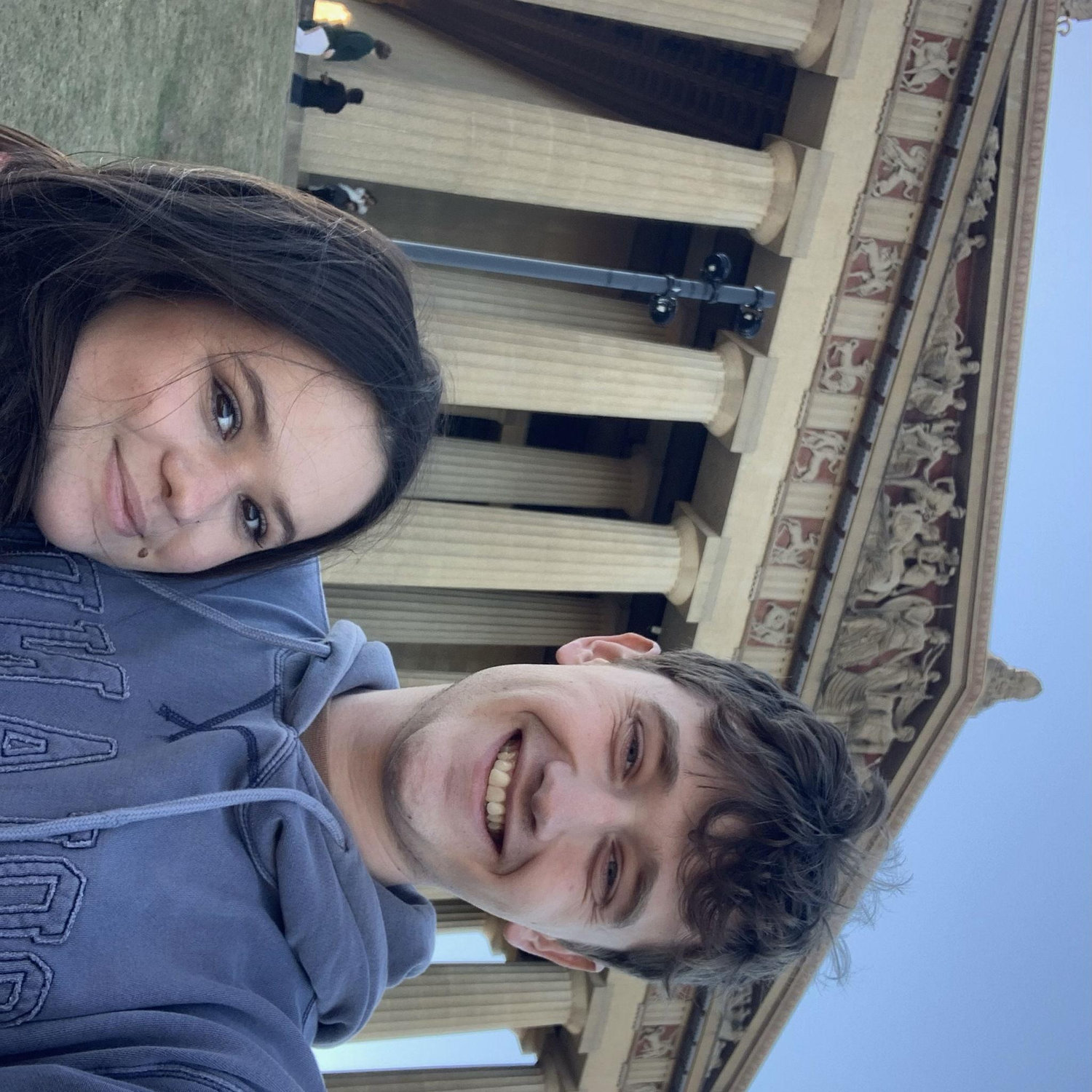 A trip to centennial park and talking about how pretty the trees were in the fall. And, maybe, that one day they'd just get married there!