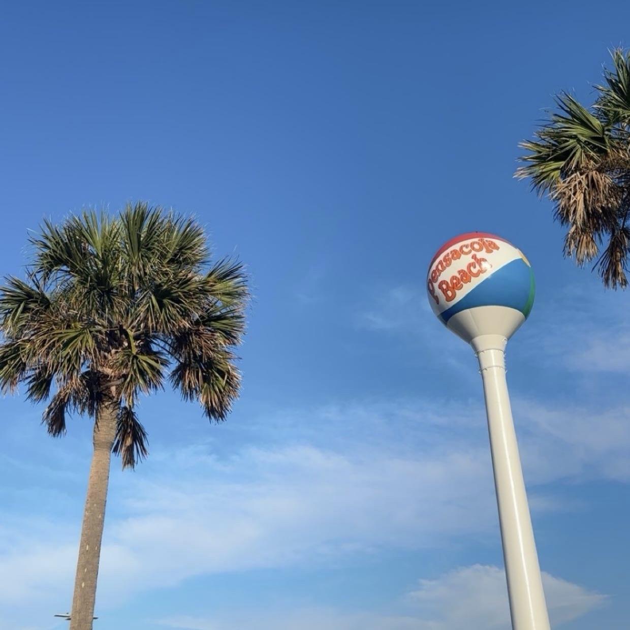 Iconic Pensacola beach ball!