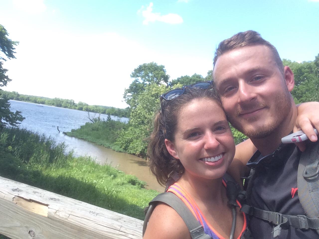 Our first date at starved rock! 
(2016)