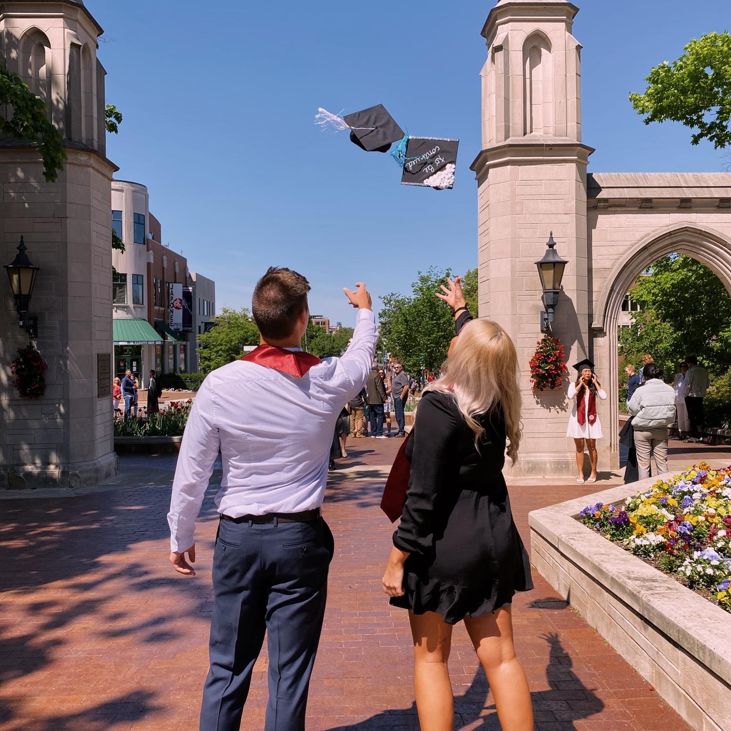 Graduation from IU