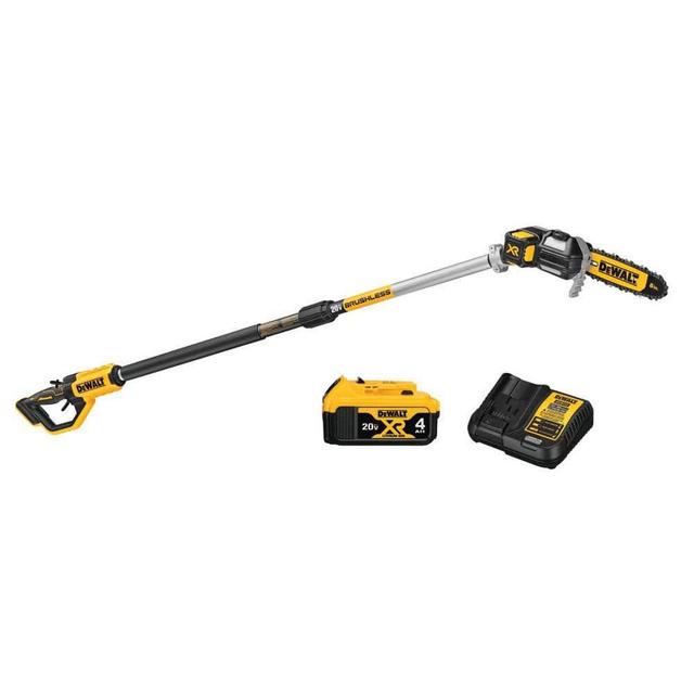 20V MAX 8in. Cordless Battery Powered Pole Saw Kit with (1) 4Ah Battery, Charger & Sheath