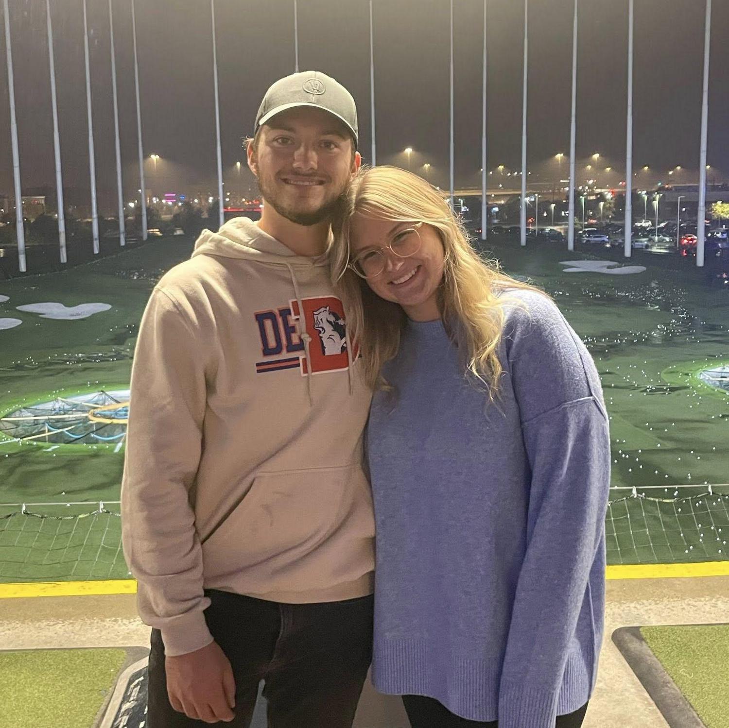 Celebrating Josh’s birthday at Topgolf with friends, laughs, and one of our favorite nights together.