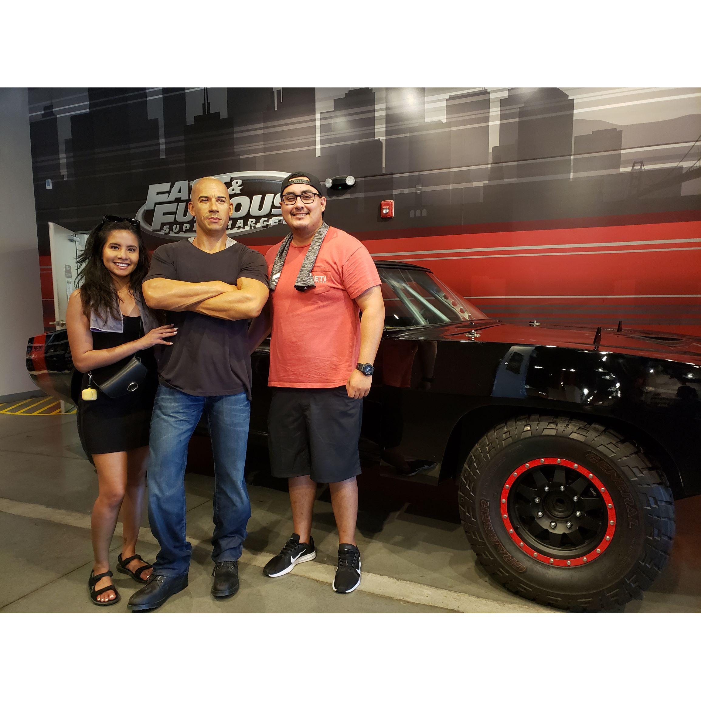 With our old friend Vin Diesel